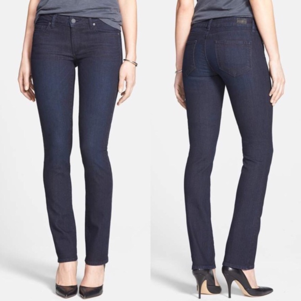 Paige Skyline Straight Leg Jeans Palmer Wash Sz 29
